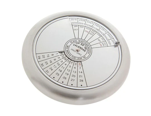 Fifty-Year Calendar Paperweight