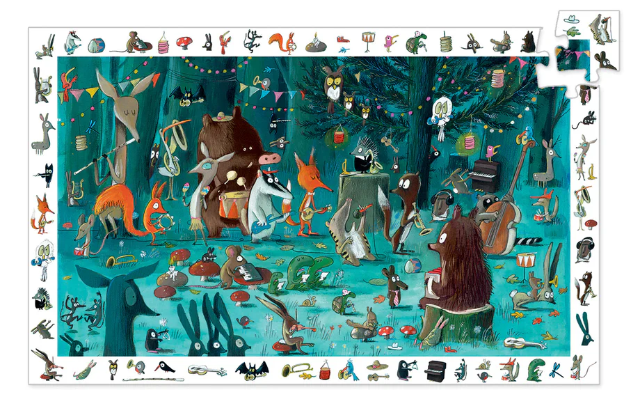Animal Orchestra: 35-Piece Puzzle