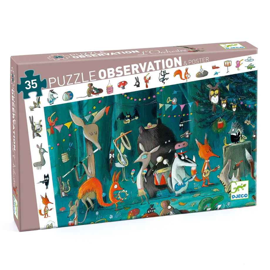 Animal Orchestra: 35-Piece Puzzle - Image 6