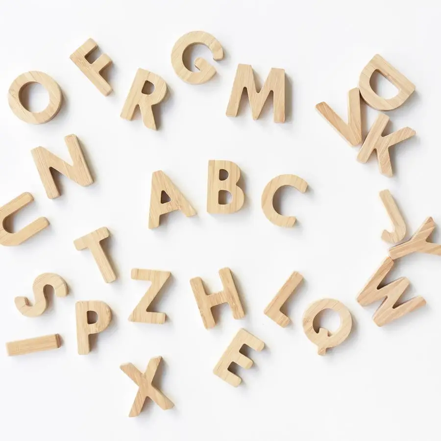 Bamboo Alphabet Blocks - Image 3