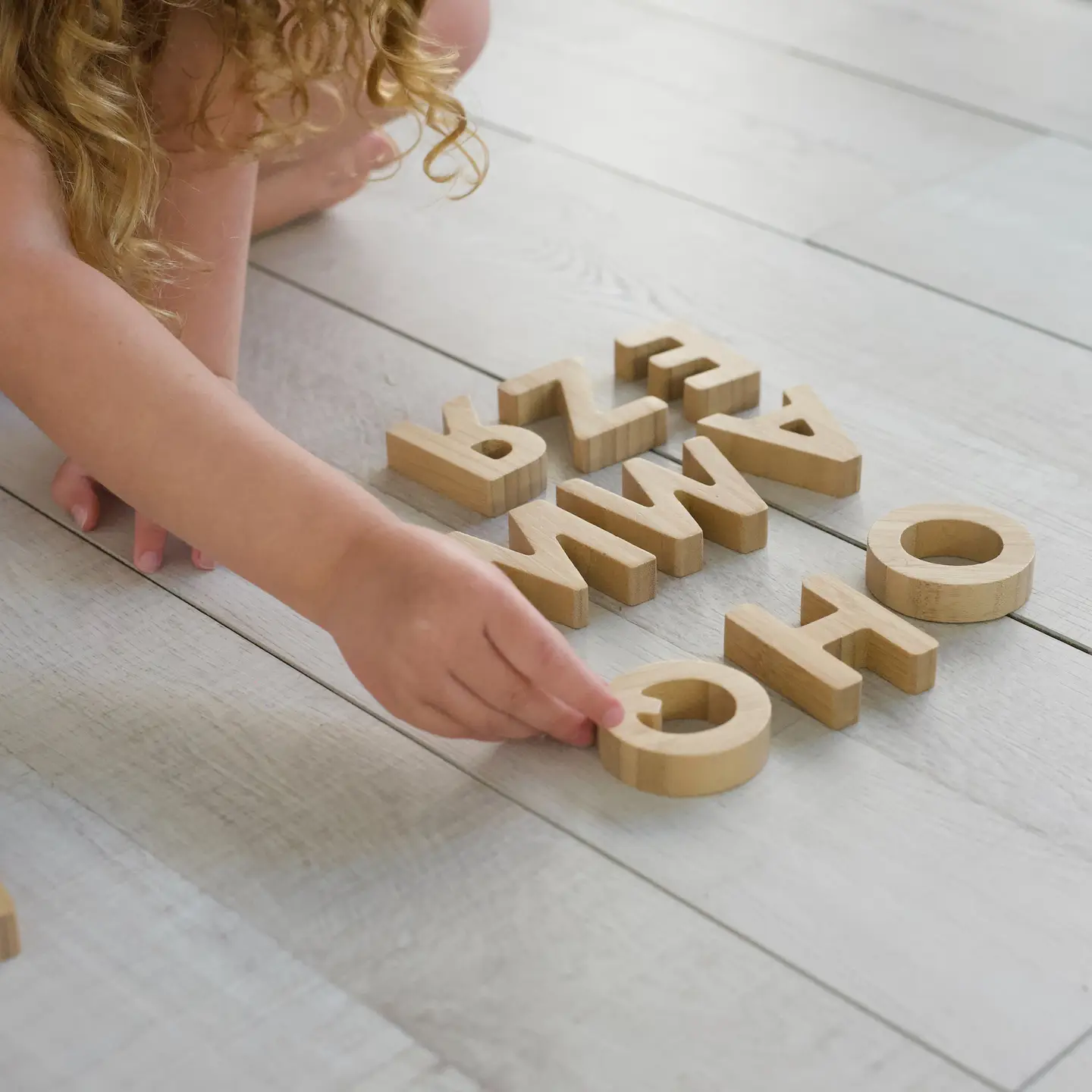 Bamboo Alphabet Blocks - Image 6