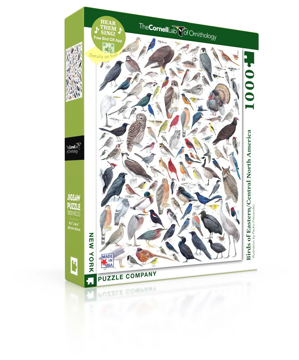 Birds of Eastern and Central North America: 1,000-Piece Puzzle