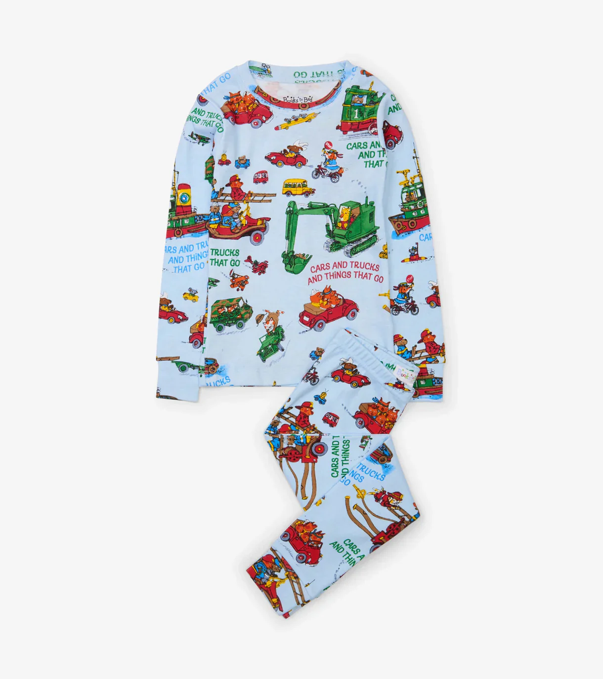 Richard Scarry’s Cars and Trucks Pajama Set