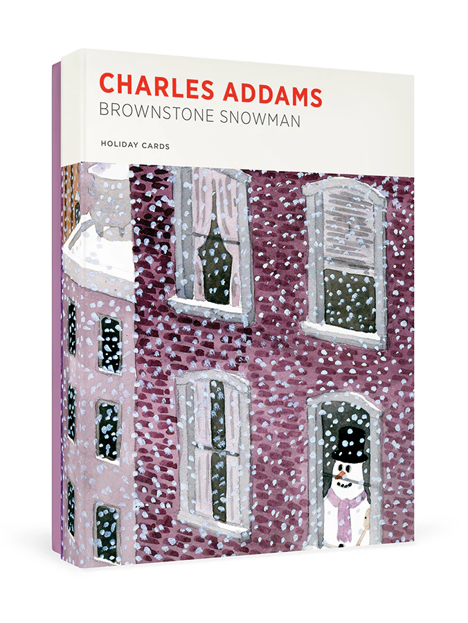 Charles Addams “Brownstone Snowman” Holiday Cards - Image 2