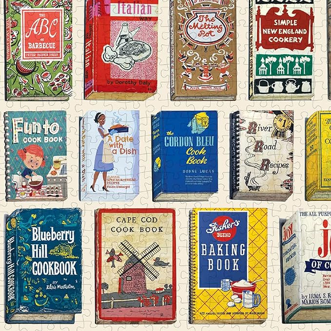 Classic Cookbook Covers: 1,000-Piece Puzzle - Image 4