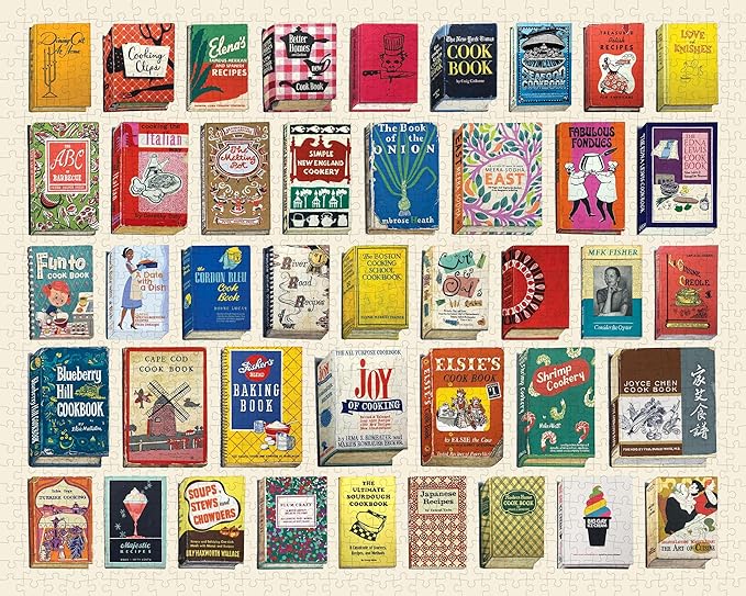 Classic Cookbook Covers: 1,000-Piece Puzzle - Image 5