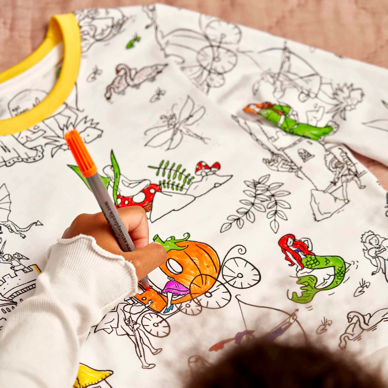Fairytales and Legends Color-In Pajama Set - Image 7