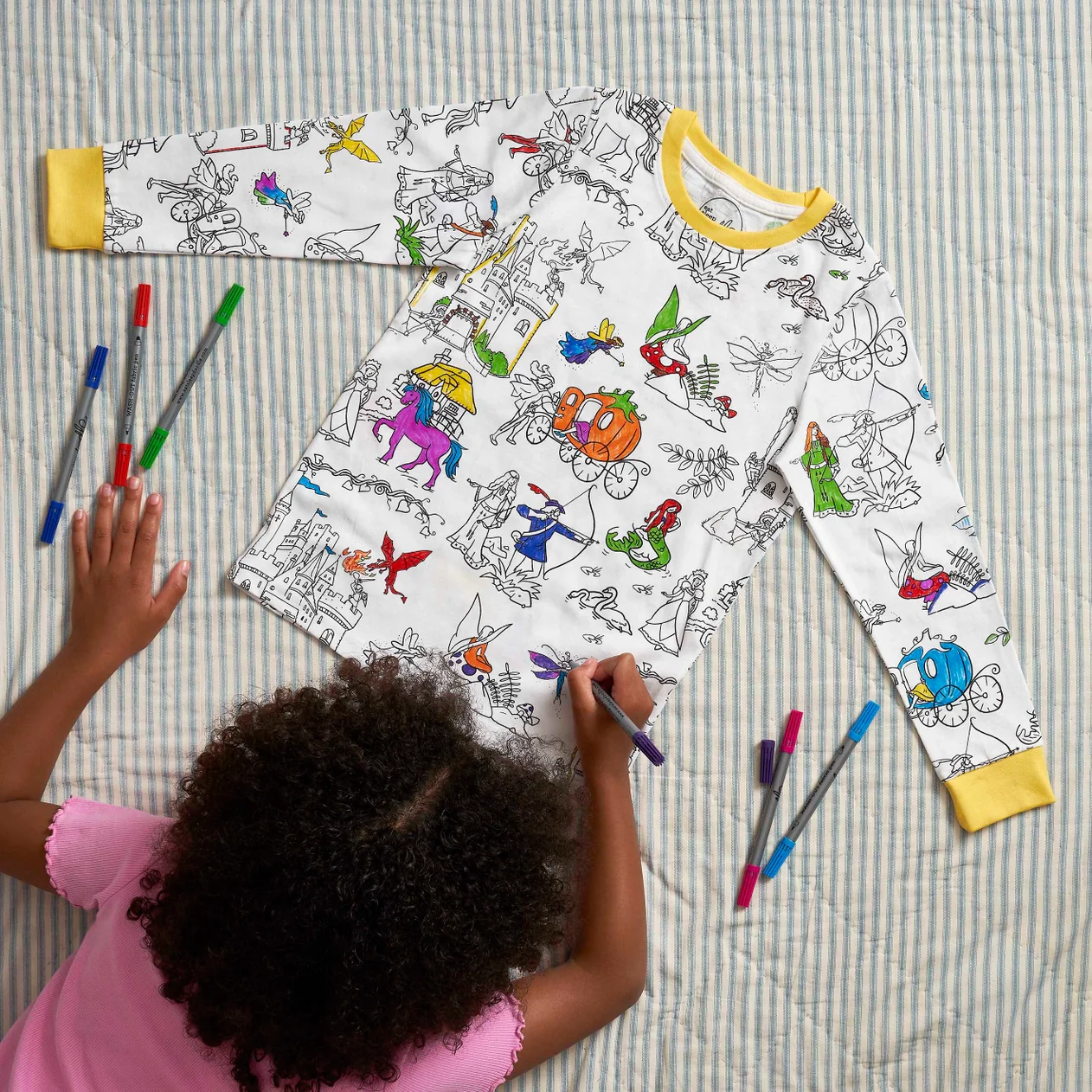 Fairytales and Legends Color-In Pajama Set - Image 8