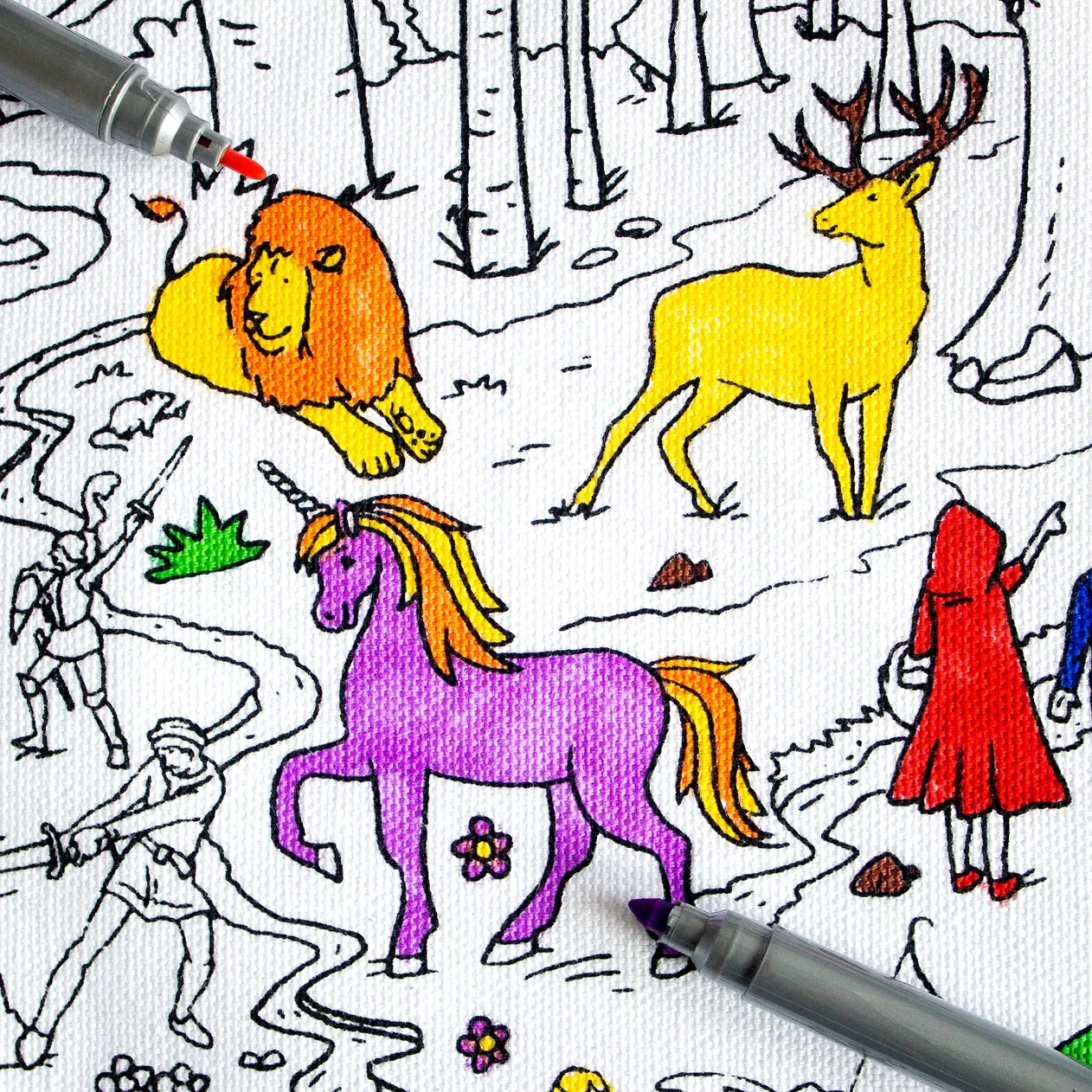 Fairytales and Legends Color-In Placemat - Image 4