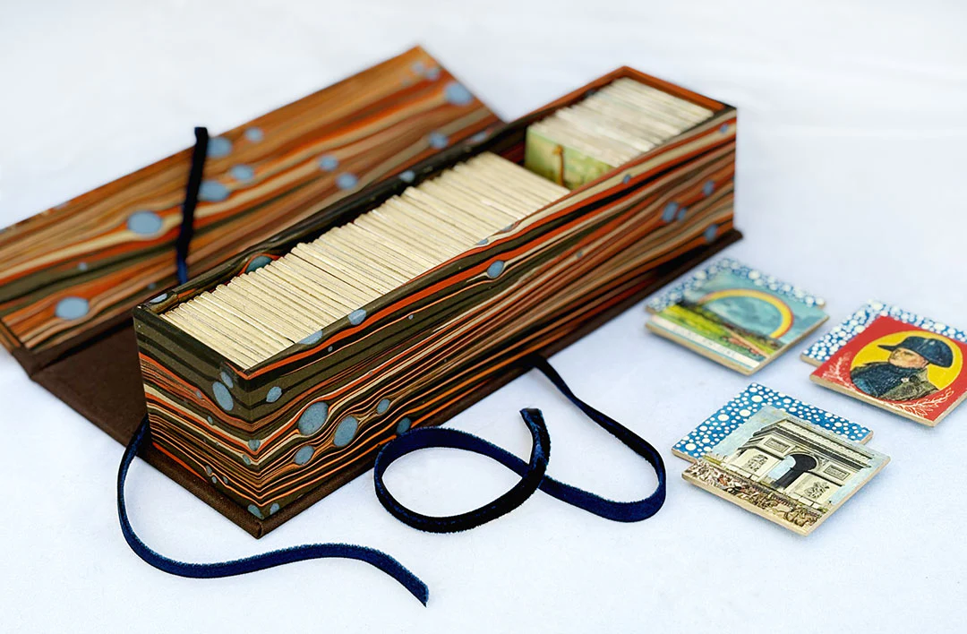 Handmade Memory Game with Vintage Imagery—French Version - Image 21