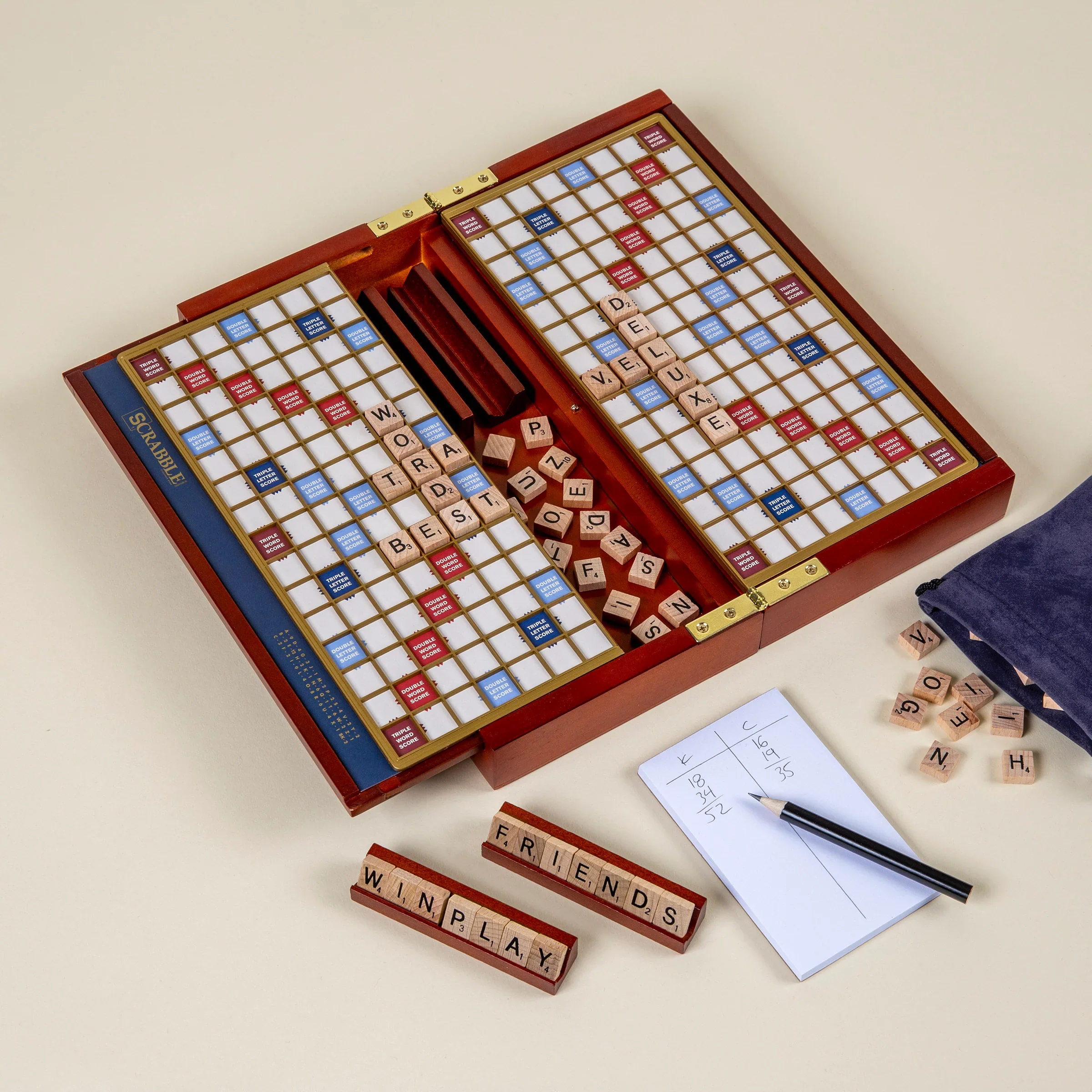 Deluxe Travel Scrabble™ - Image 4