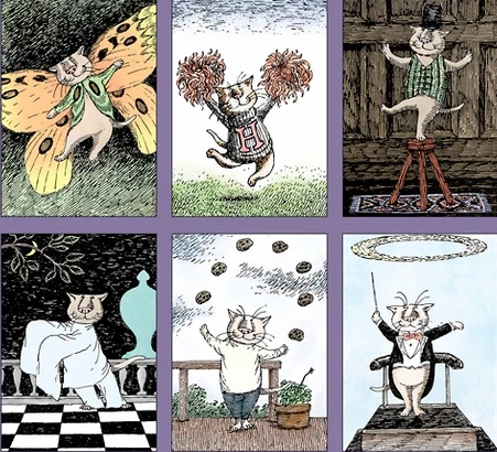 Edward Gorey Dancing Cats: 300-Piece Puzzle