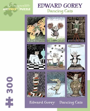 Edward Gorey Dancing Cats: 300-Piece Puzzle - Image 2