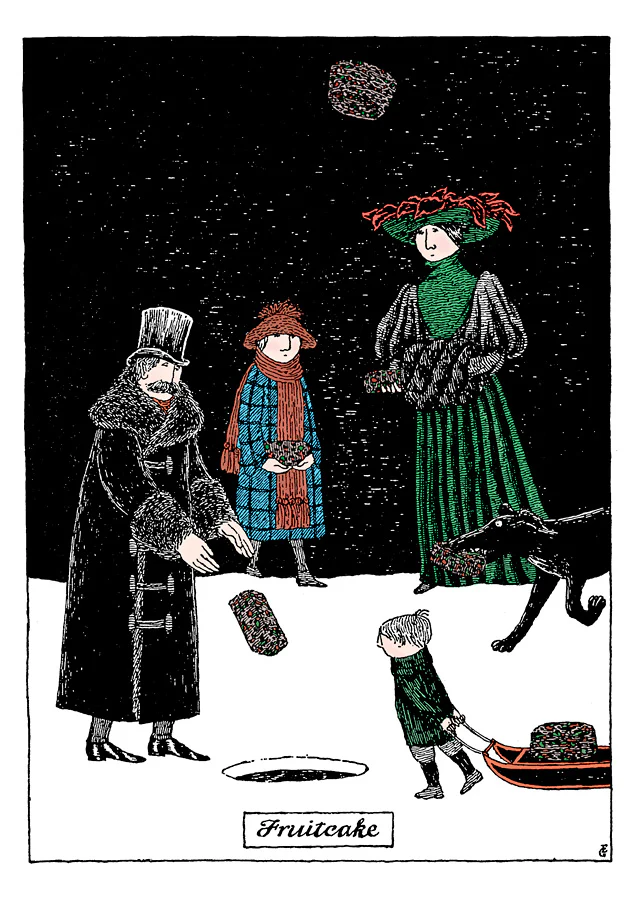 Edward Gorey Holiday Card Assortment - Image 3