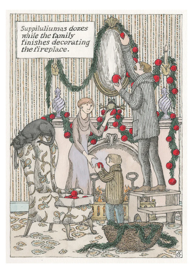 Edward Gorey Holiday Card Assortment - Image 4
