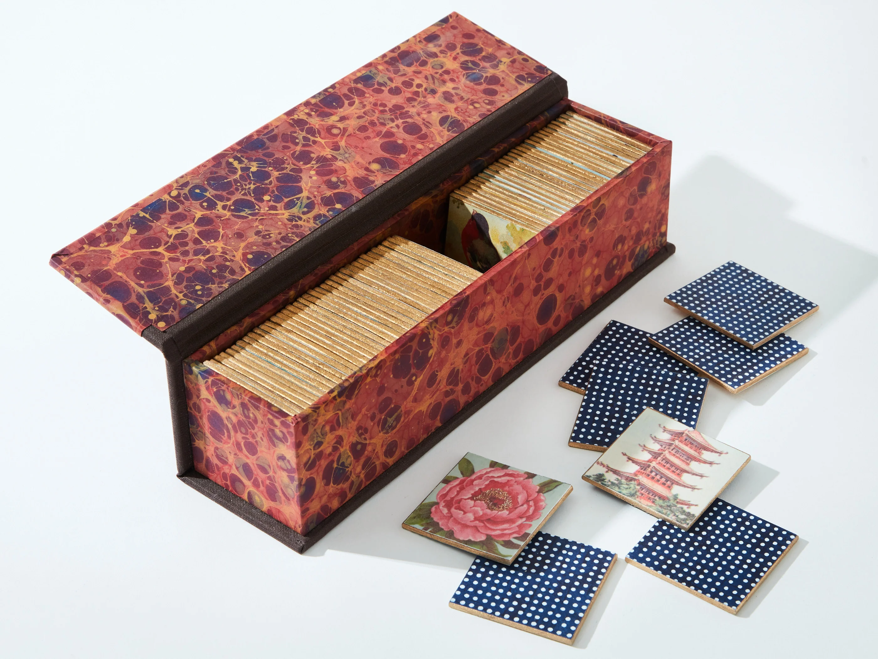 Handmade Memory Game with Vintage Imagery - Image 15