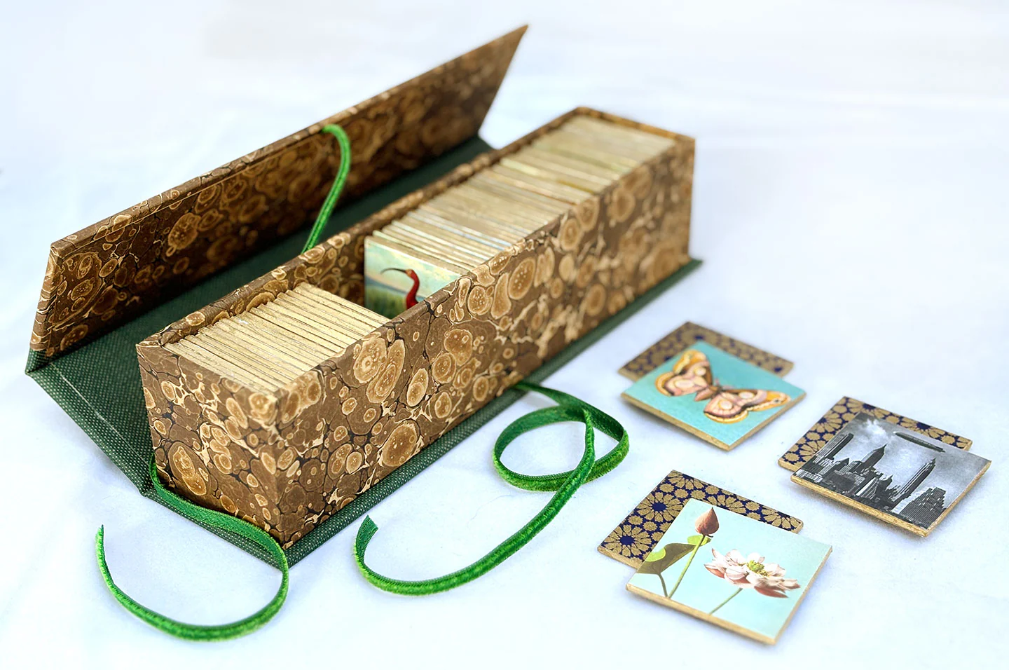 Handmade Memory Game with Vintage Imagery - Image 27