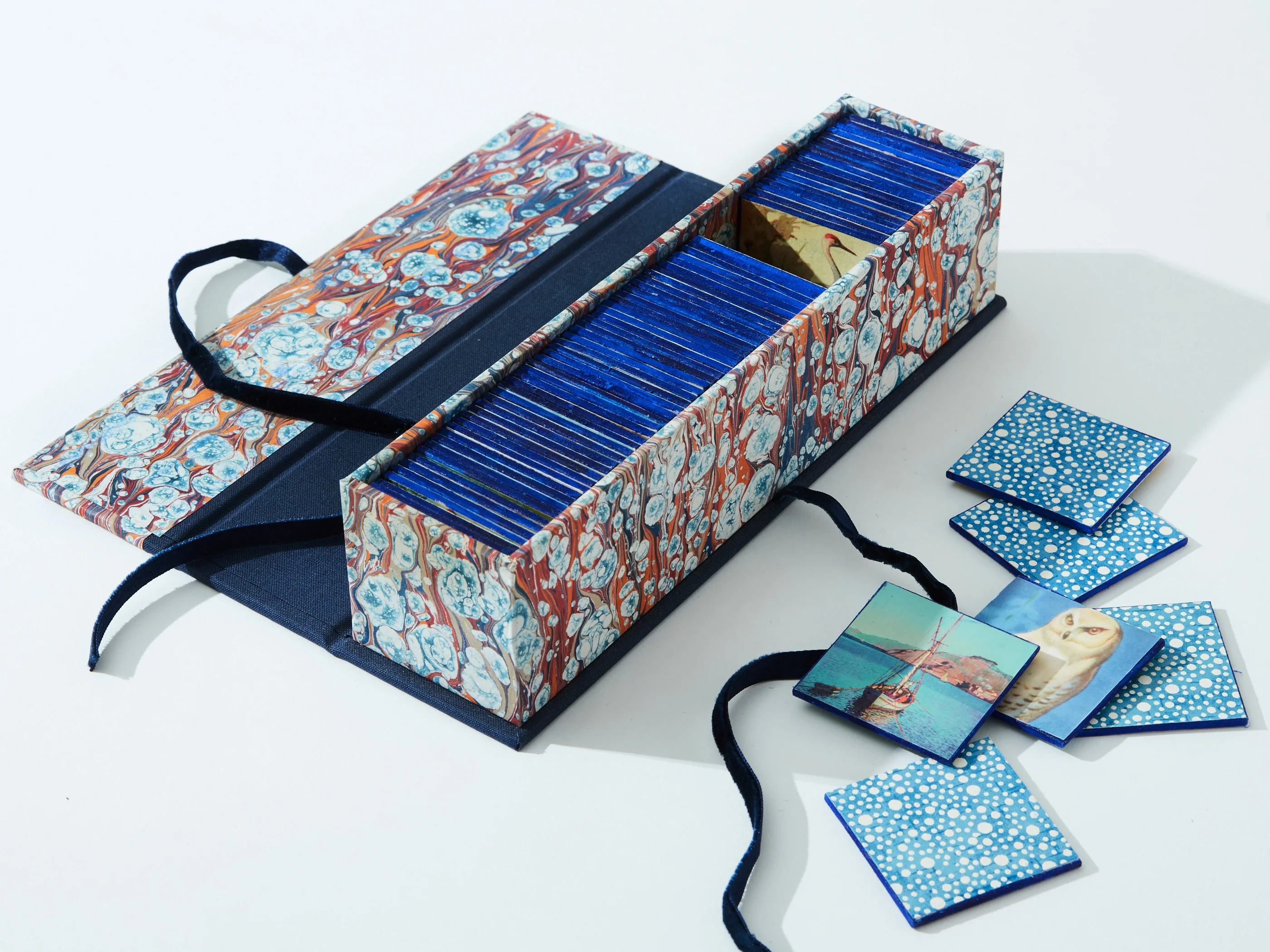 Handmade Memory Game with Vintage Imagery - Image 4