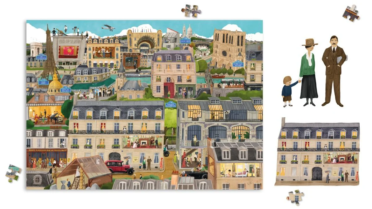Hemingway’s Paris: 1,000-Piece puzzle - Image 4