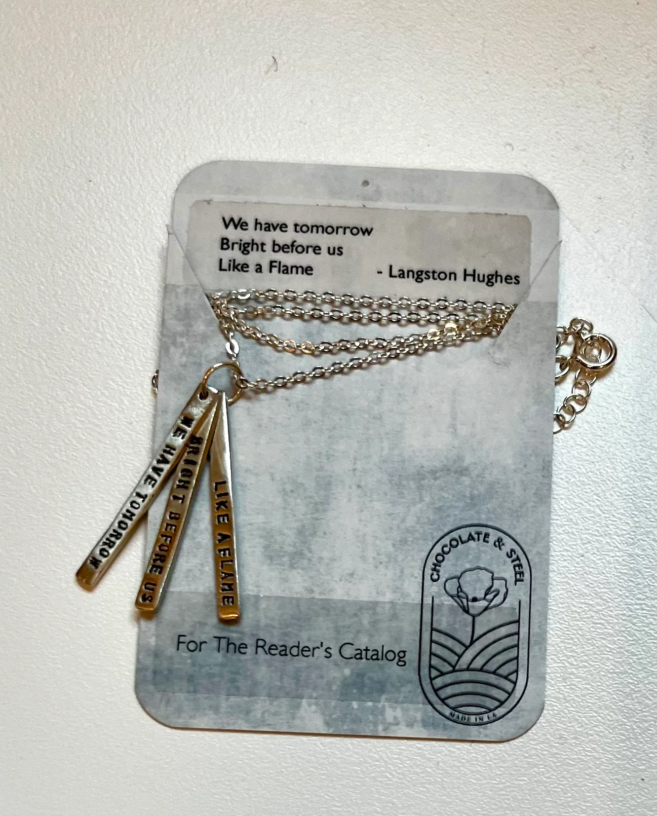 Langston Hughes Necklace - Image 8
