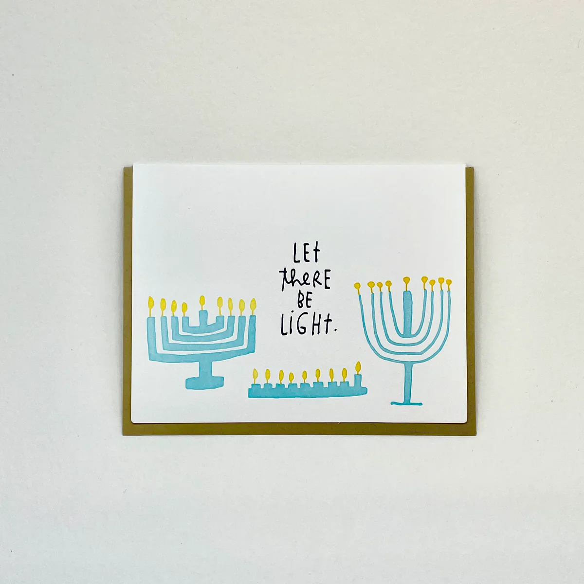 “Let There Be Light” Hanukkah Cards
