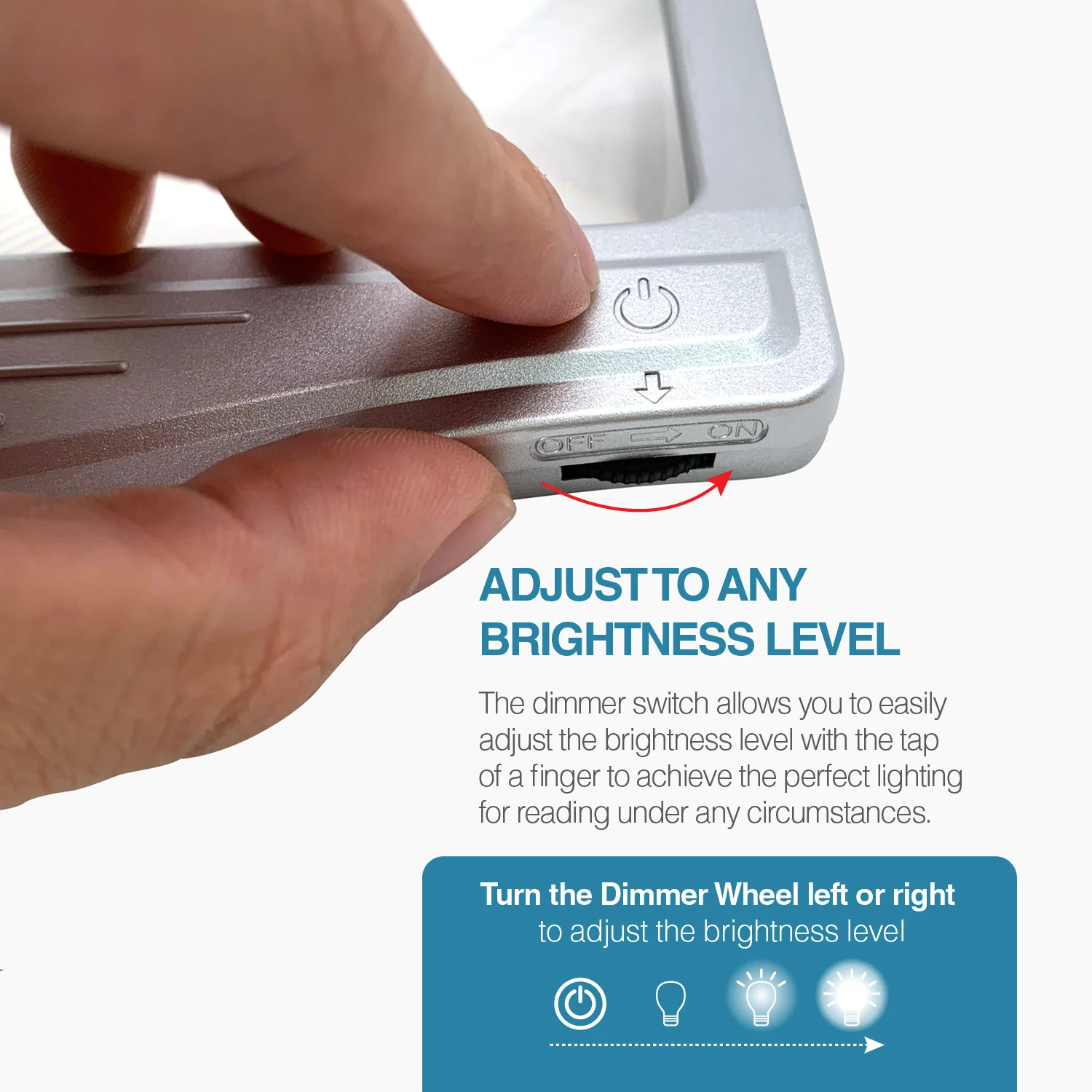Rechargeable Dimmable Page Magnifier - Image 2