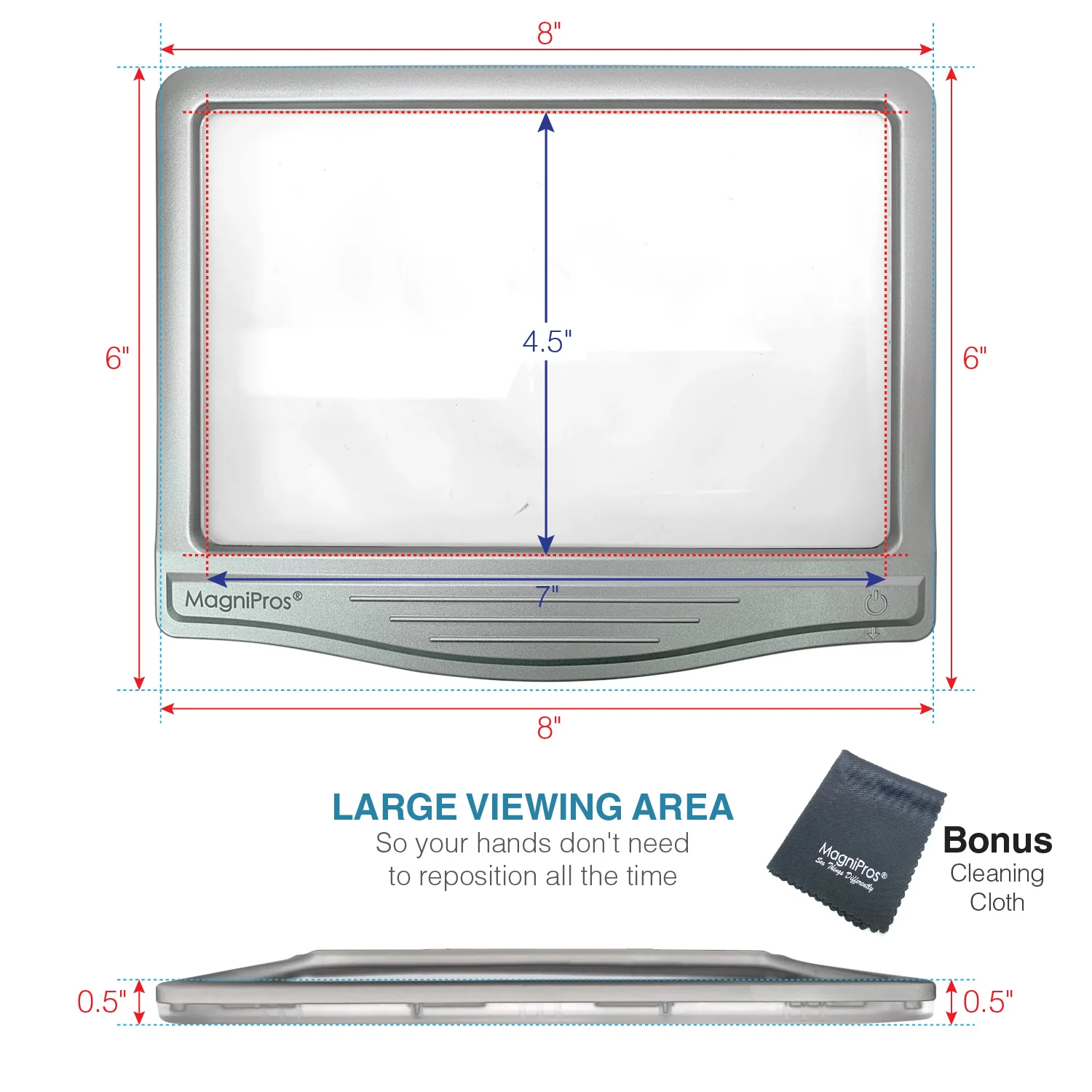 Rechargeable Dimmable Page Magnifier - Image 3