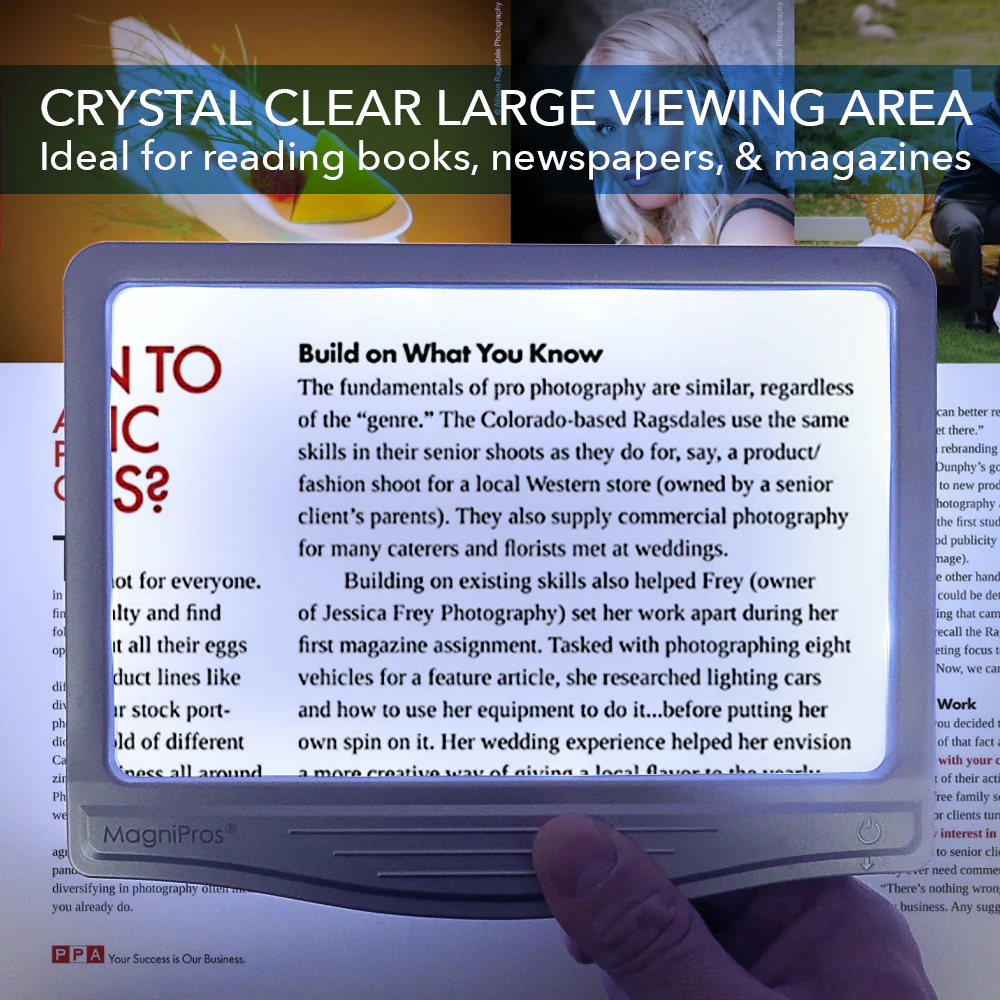 Rechargeable Dimmable Page Magnifier - Image 4