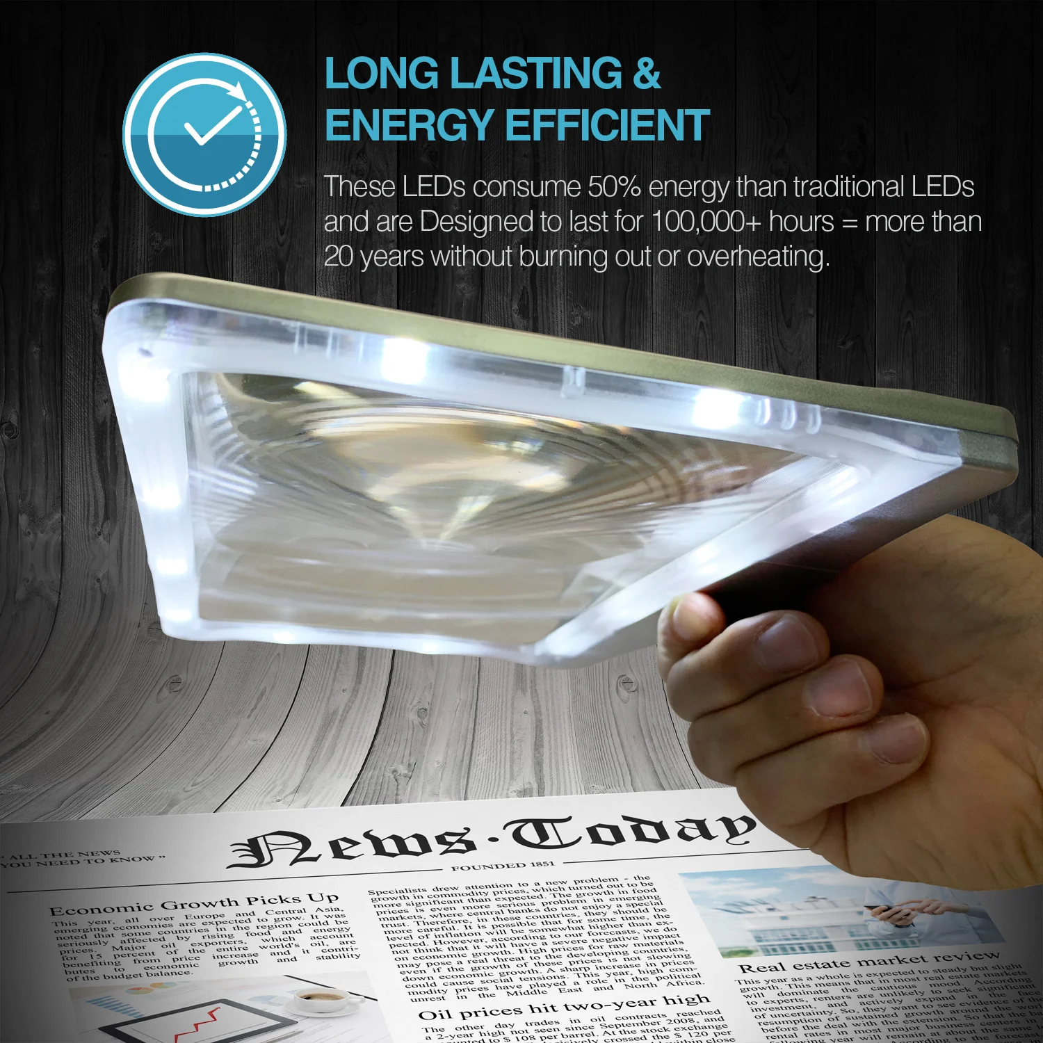 Rechargeable Dimmable Page Magnifier - Image 6