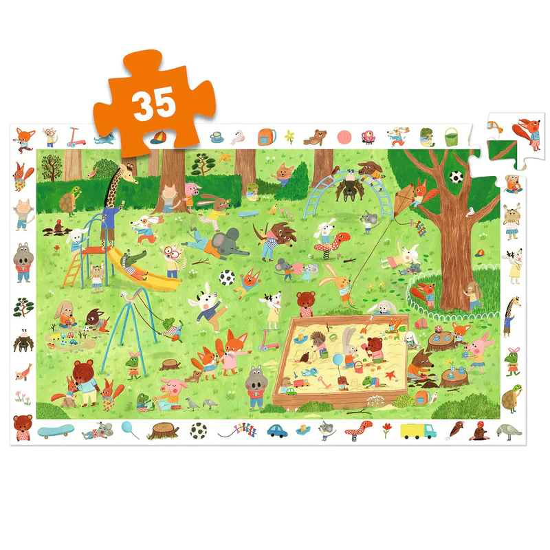 Little Friends Garden: 35-Piece Puzzle - Image 2