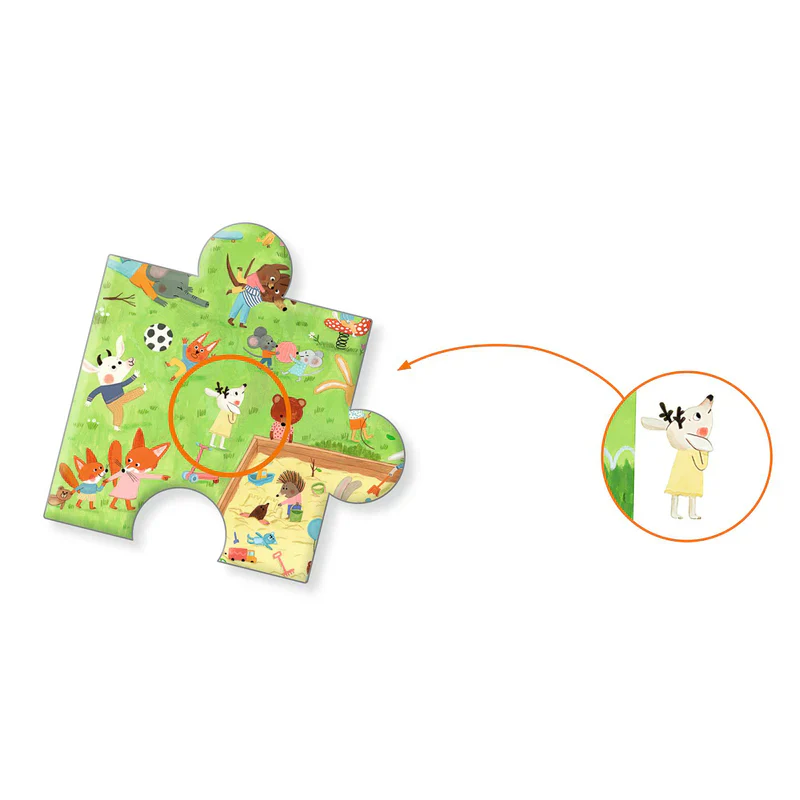 Little Friends Garden: 35-Piece Puzzle - Image 3