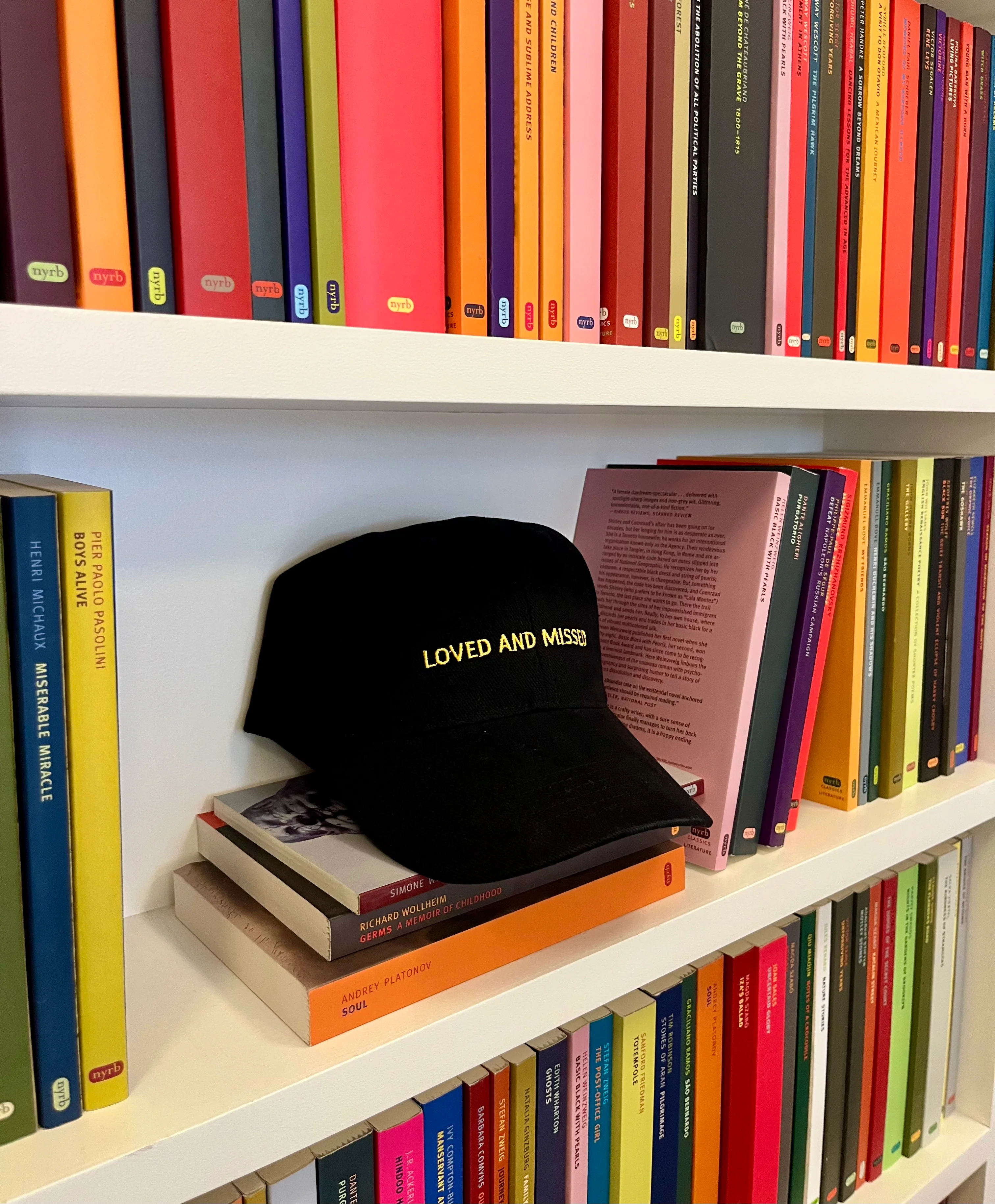 Loved and Missed NYRB Baseball Cap