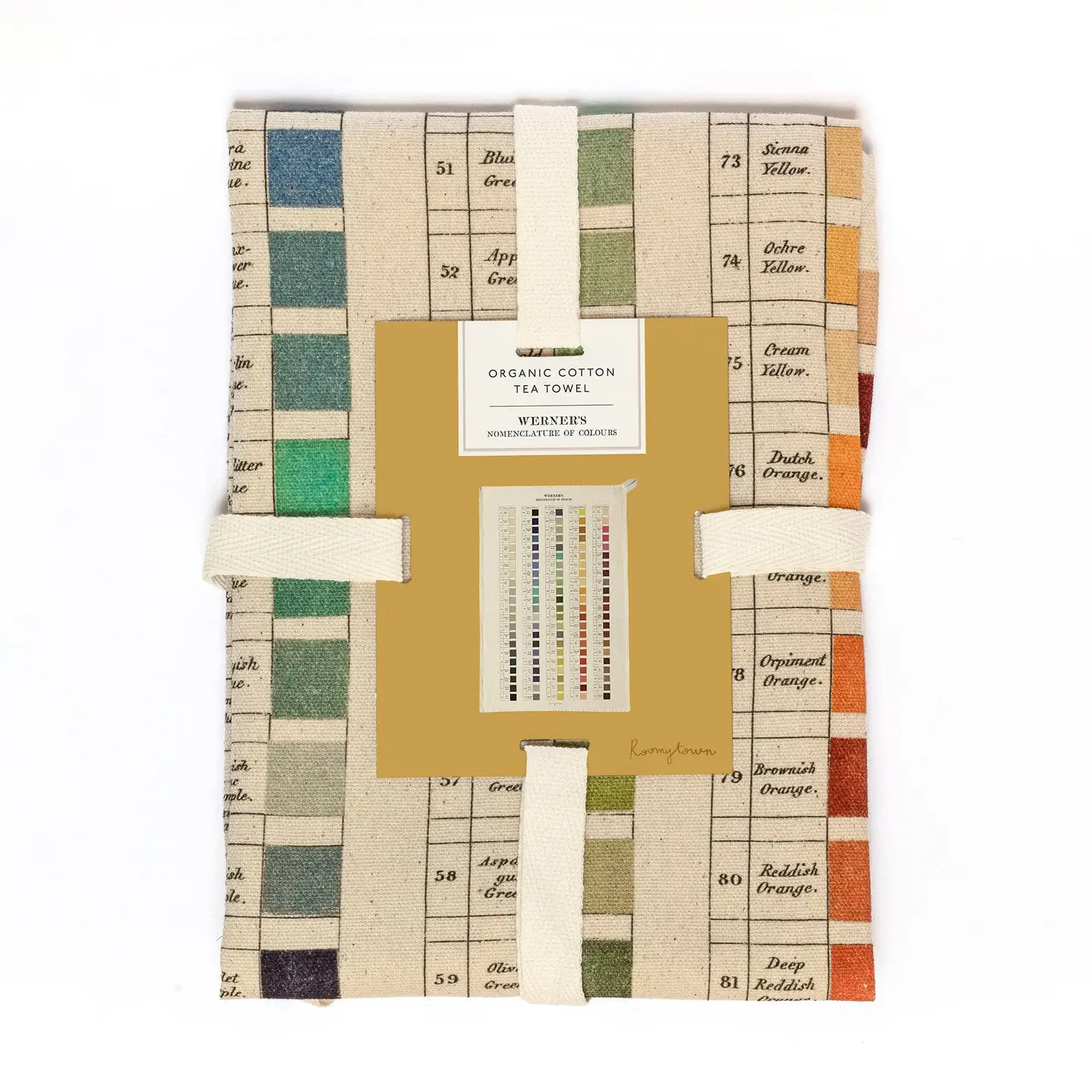 Nomenclature of Colors Tea Towel