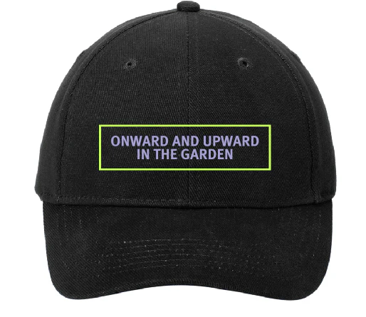 Onward and Upward in the Garden NYRB Baseball Cap - Image 2