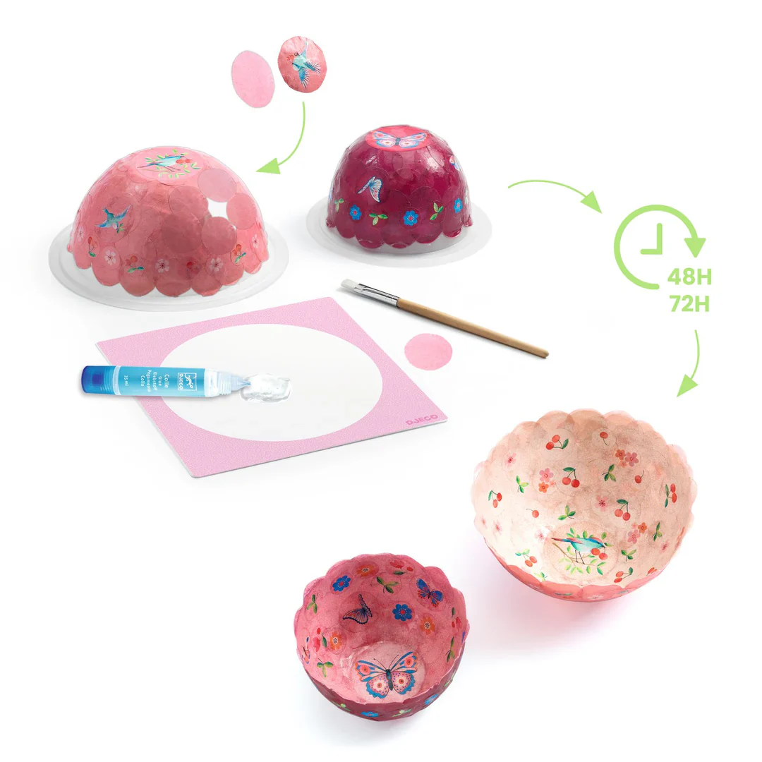 Paper Maché Bowls Craft Kit - Image 3