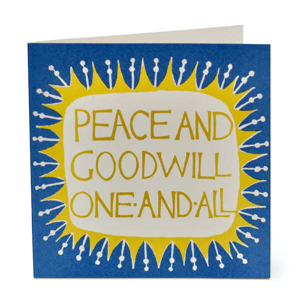 Peace and Goodwill Cards
