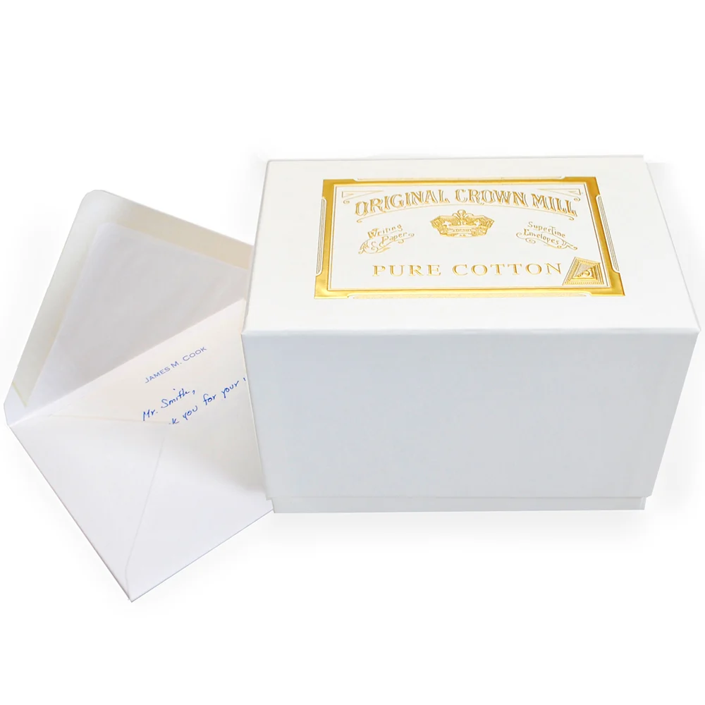 Pure Cotton Notecard Presentation Box