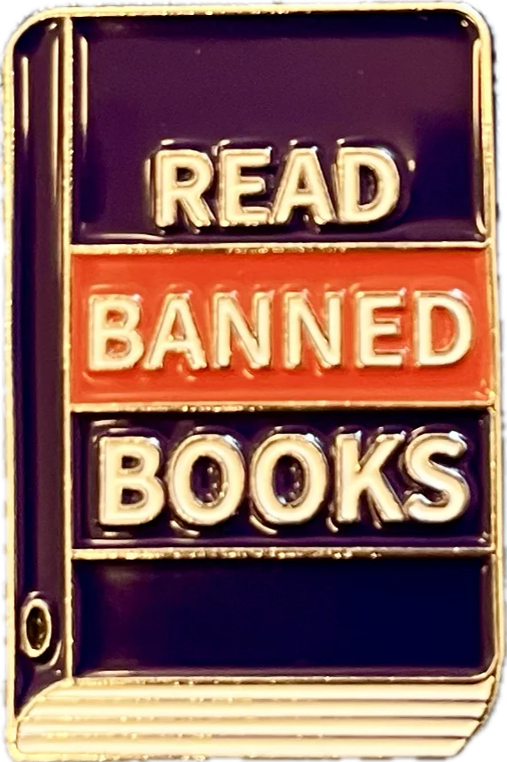 Read Banned Books Enamel Pin - Image 5