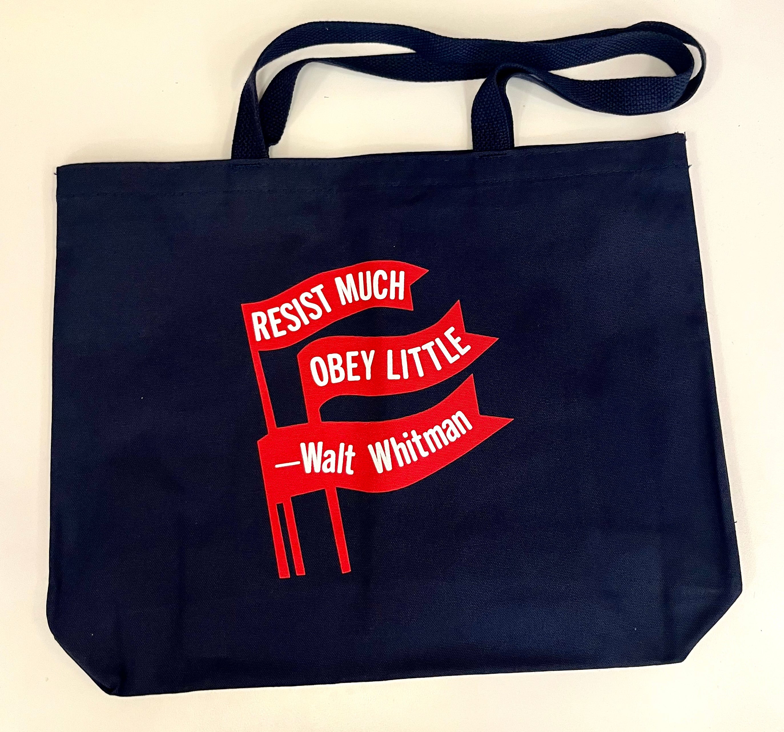 Resist Much, Obey Little Tote Bag - Image 3