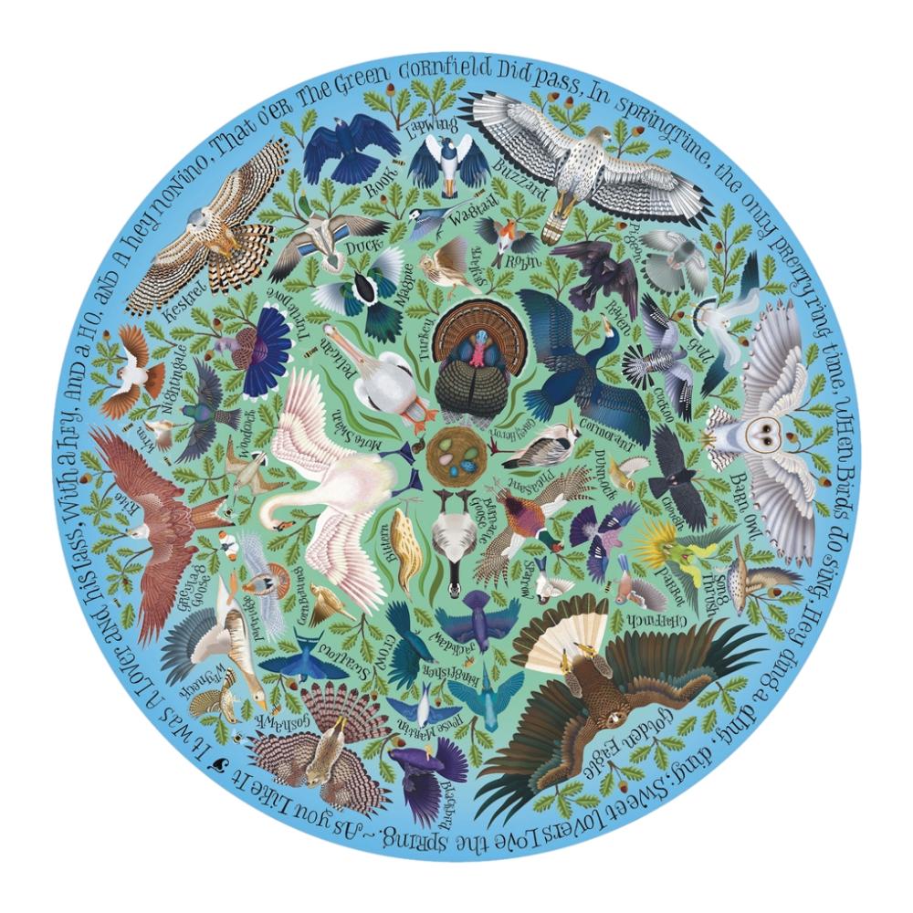 Shakespeare’s Birds: 1,000-Piece Puzzle - Image 2