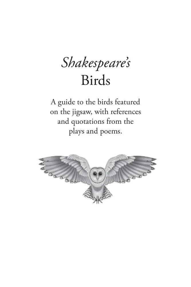 Shakespeare’s Birds: 1,000-Piece Puzzle - Image 3