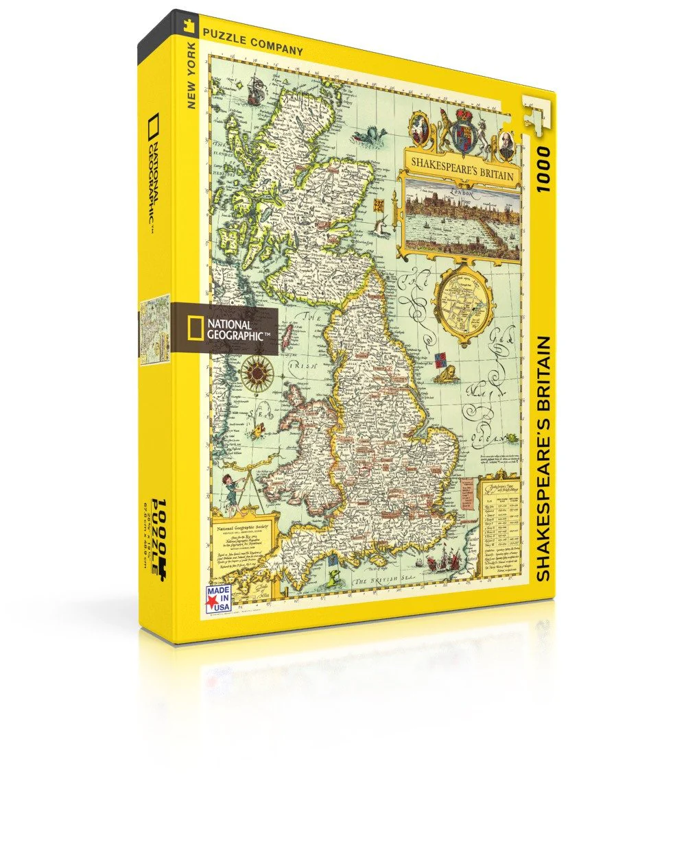 Shakespeare’s Britain: 1,000-Piece Puzzle - Image 4