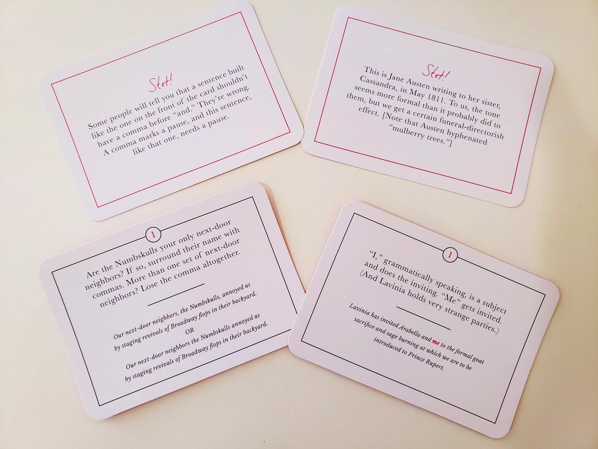 STET! A Game for Language Lovers, Grammar Geeks, and Bibliophiles - Image 3