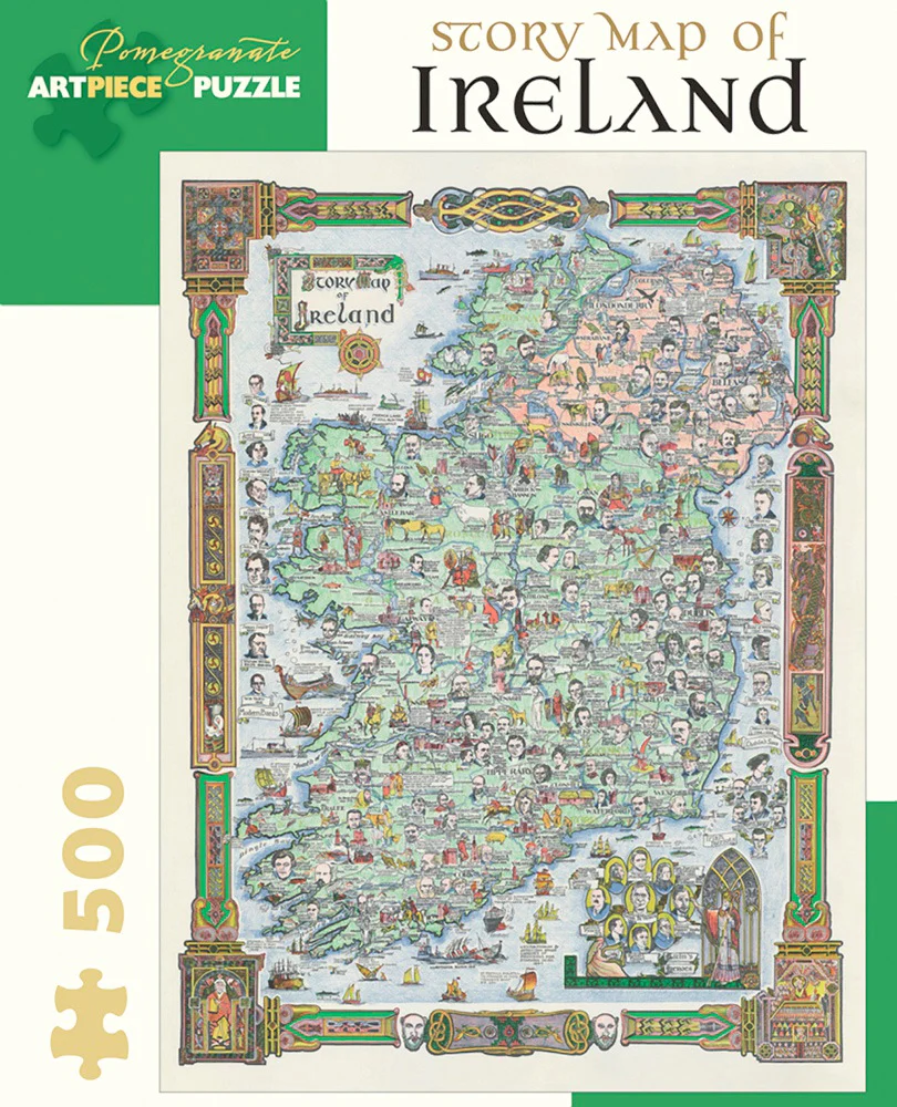 Story Map of Ireland: 500-Piece Puzzle - Image 3