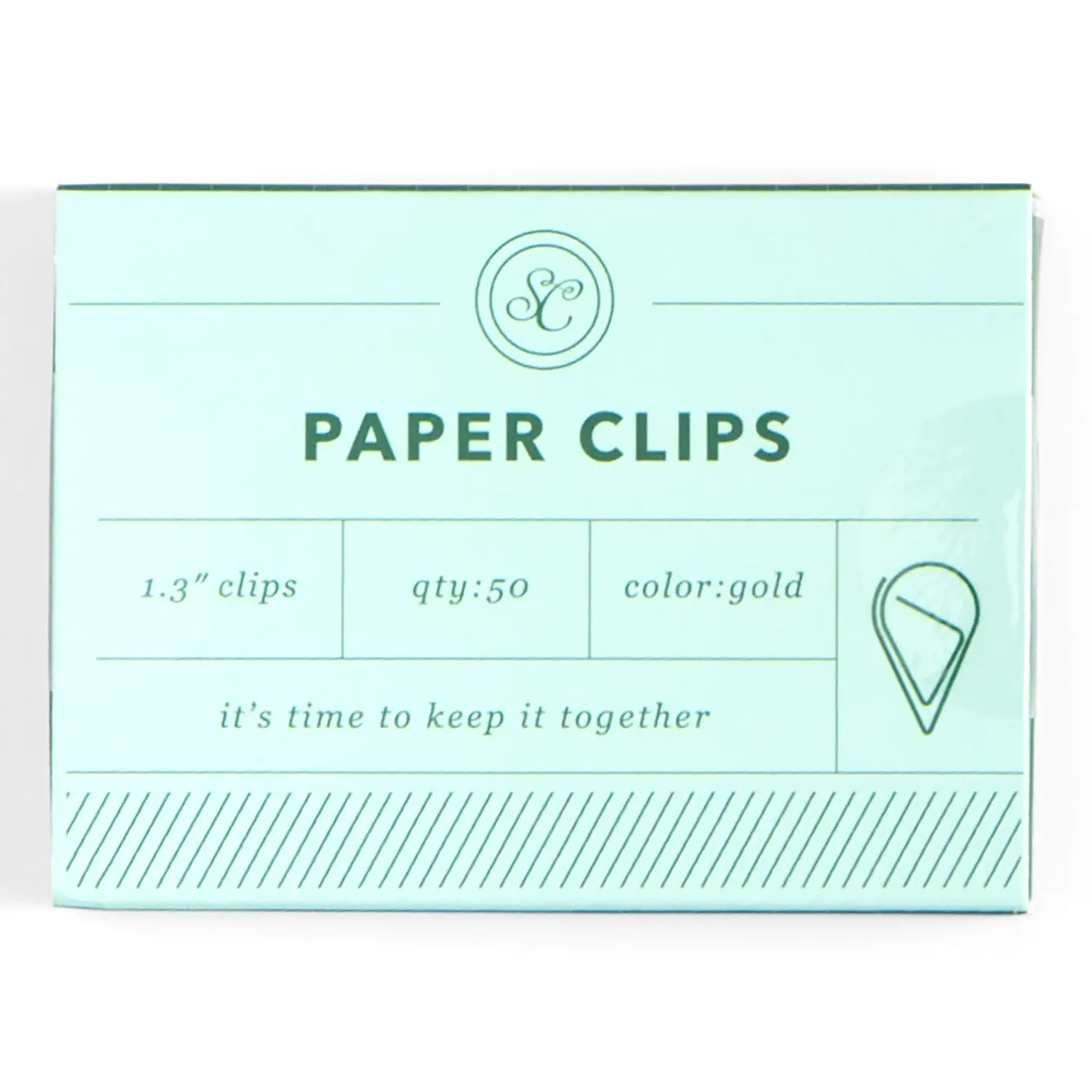 Stylish Gold Paperclips - Image 4