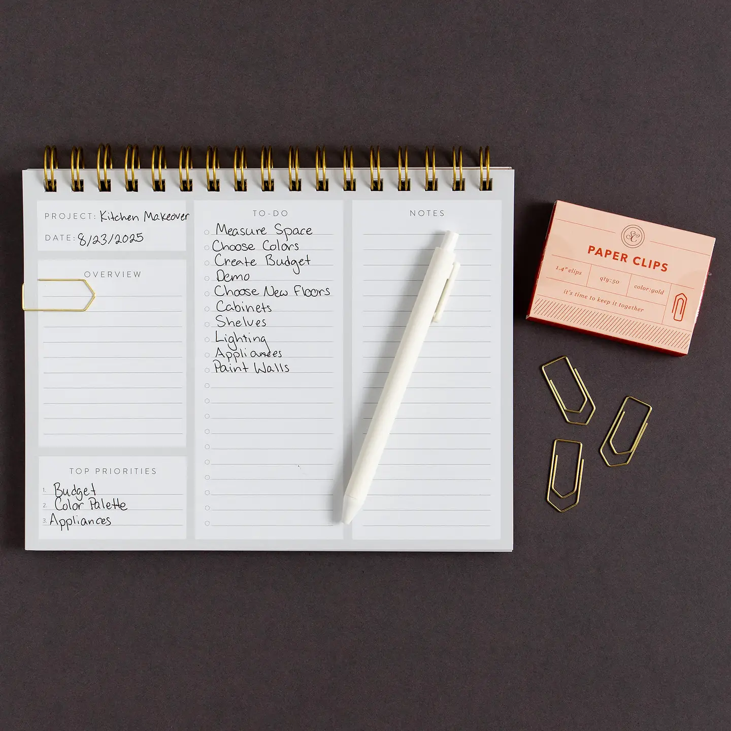 Stylish Gold Paperclips - Image 6