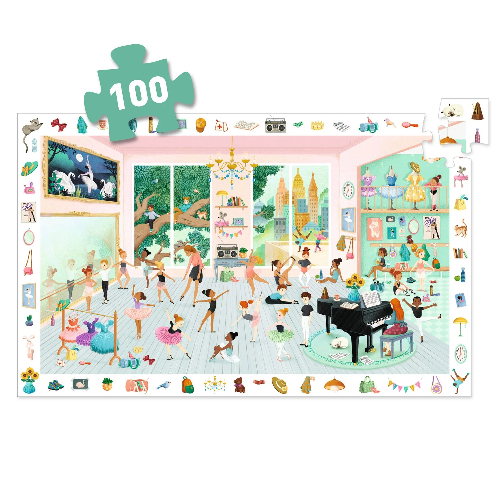 The Dance School: 100-Piece Puzzle - Image 3