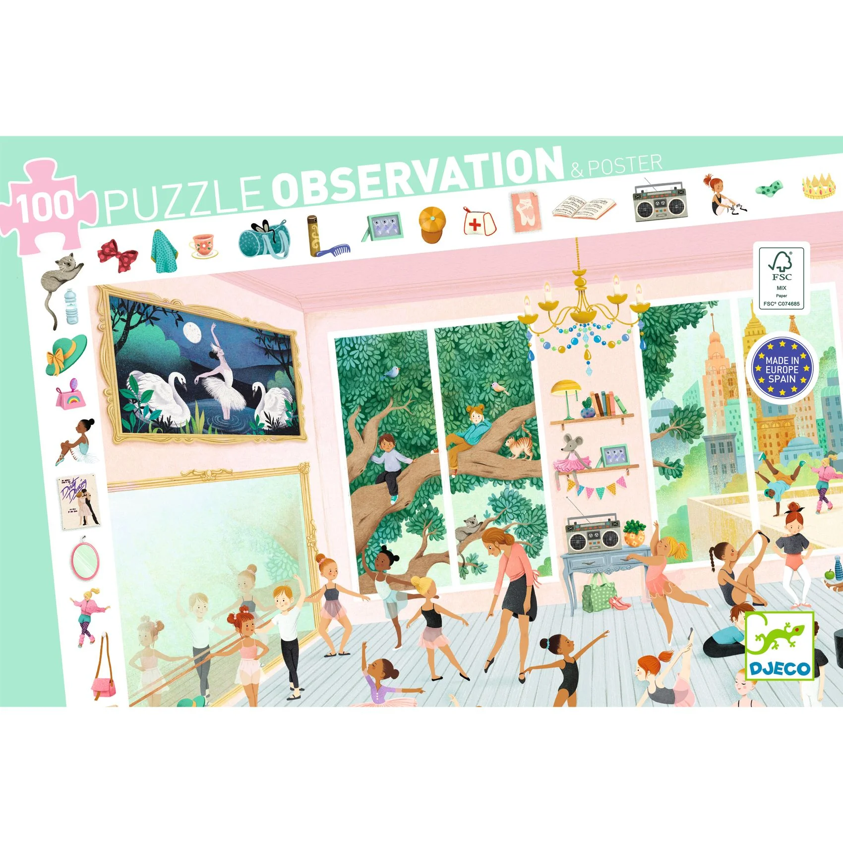 The Dance School: 100-Piece Puzzle - Image 5
