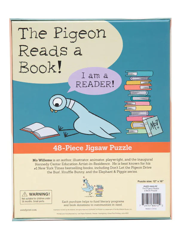 The Pigeon Reads a Book: 48-Piece Puzzle - Image 2