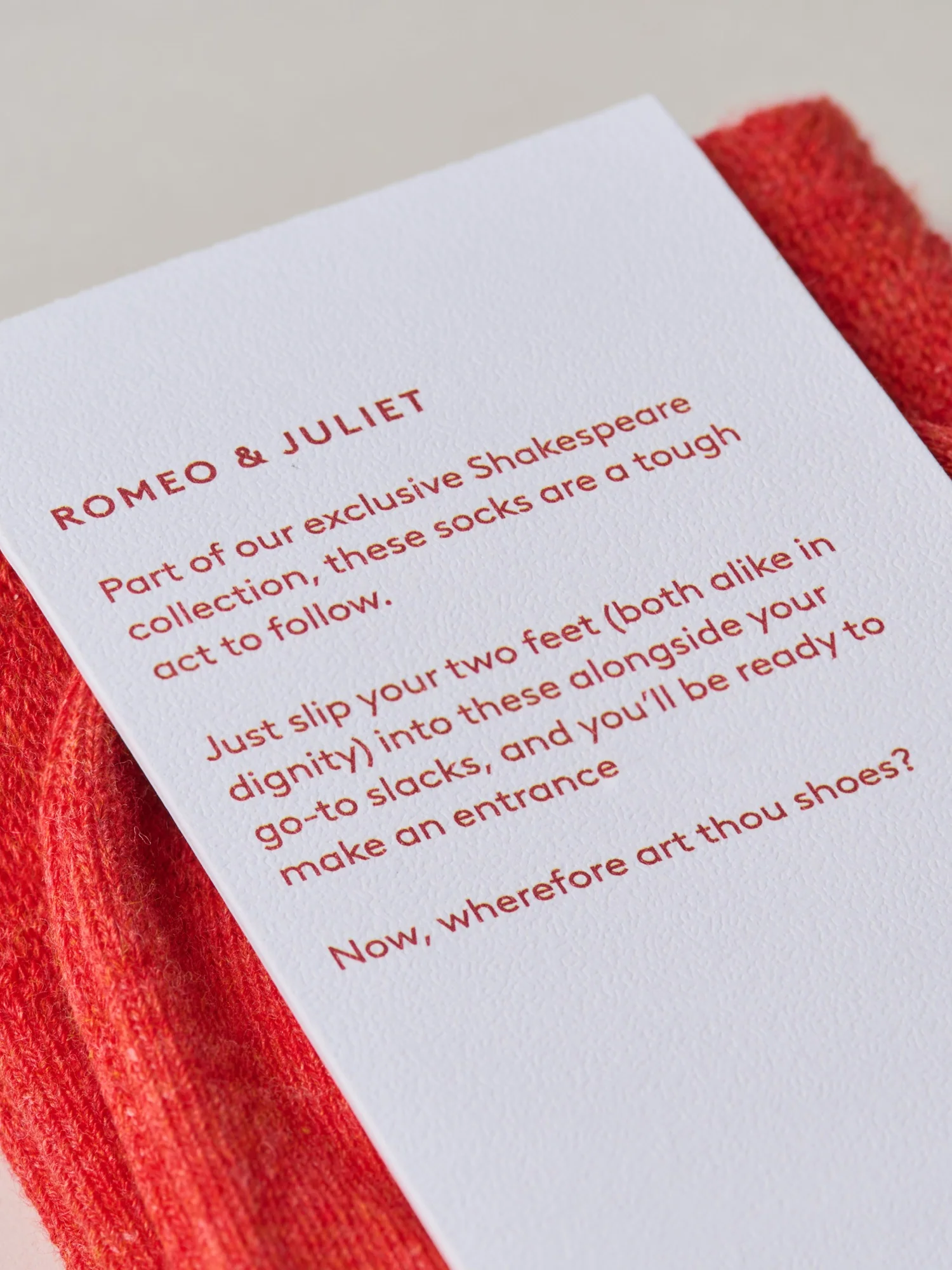 The Shakespeare Sock Collection - Image 49